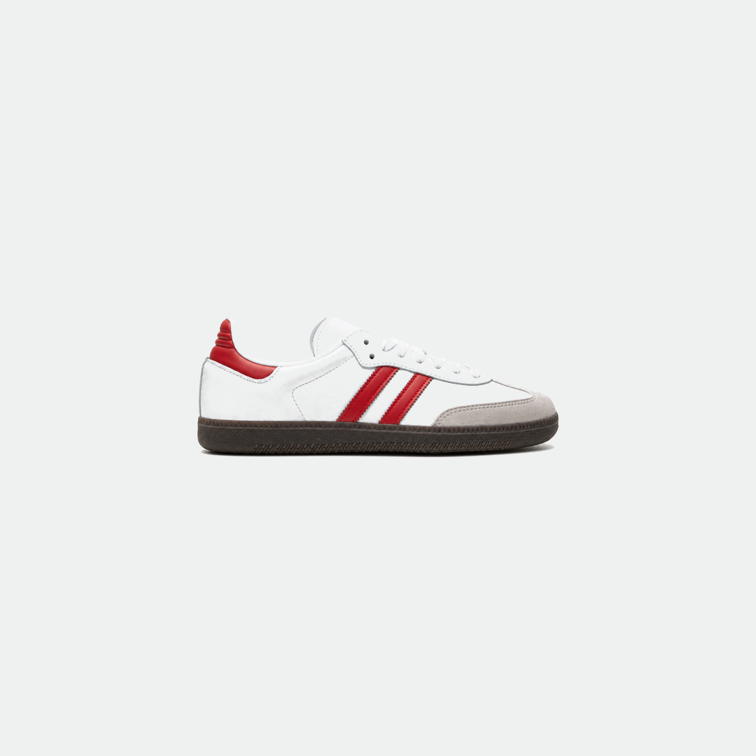 Shoes Samba White Scarlet