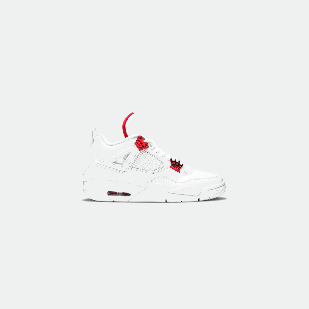 Shoes AJ4 Red Metallic