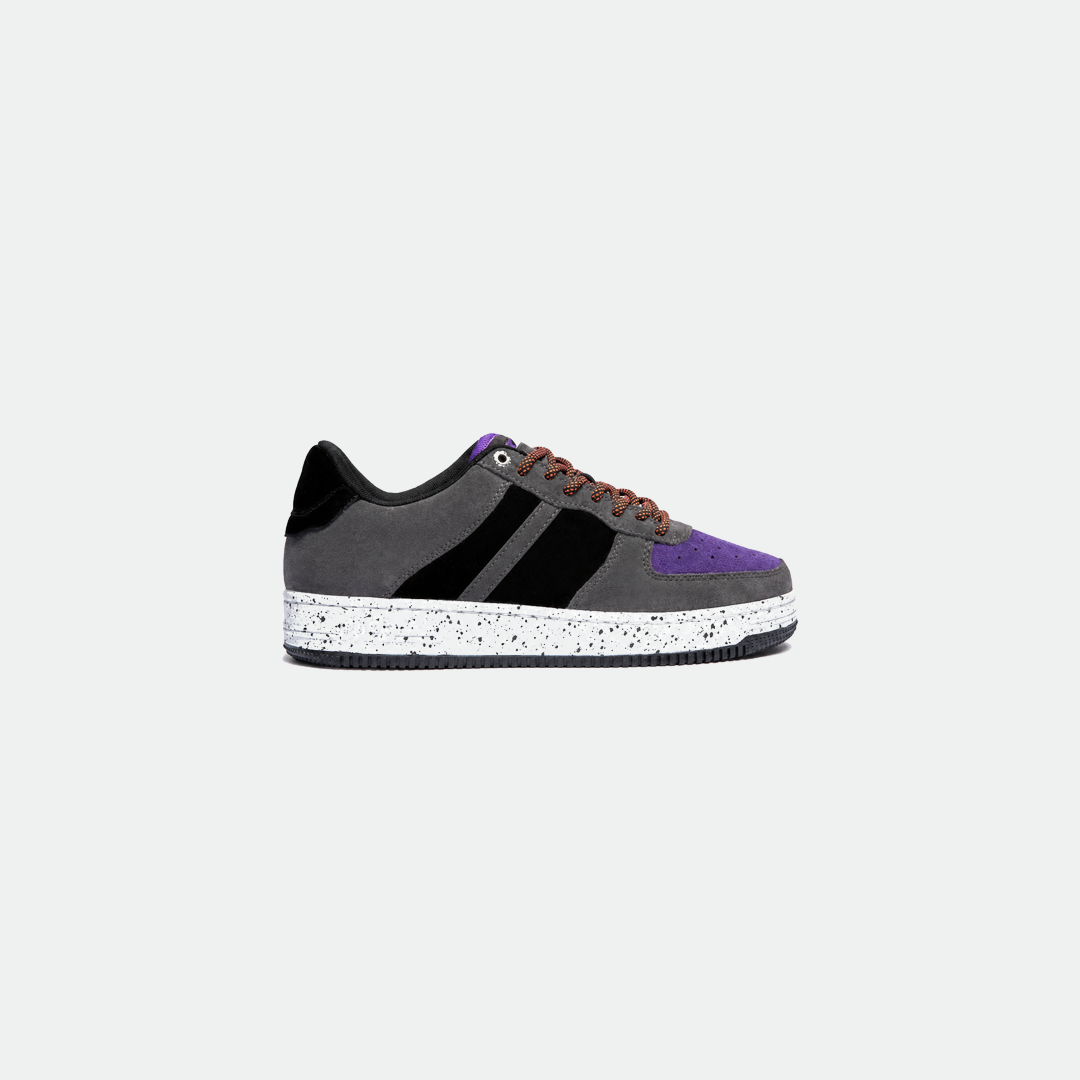 Shoes BSta Black Grey Pink Suede