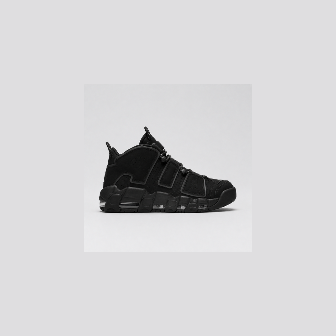 Shoes Uptempo Black Reflective
