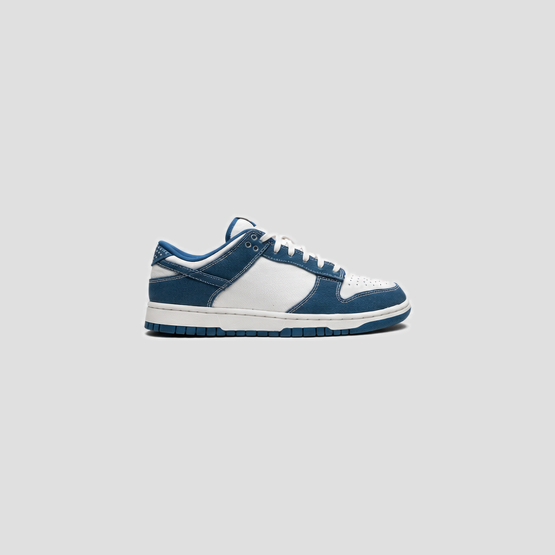 Shoes Dunk Low Industrial Blue Sashiko