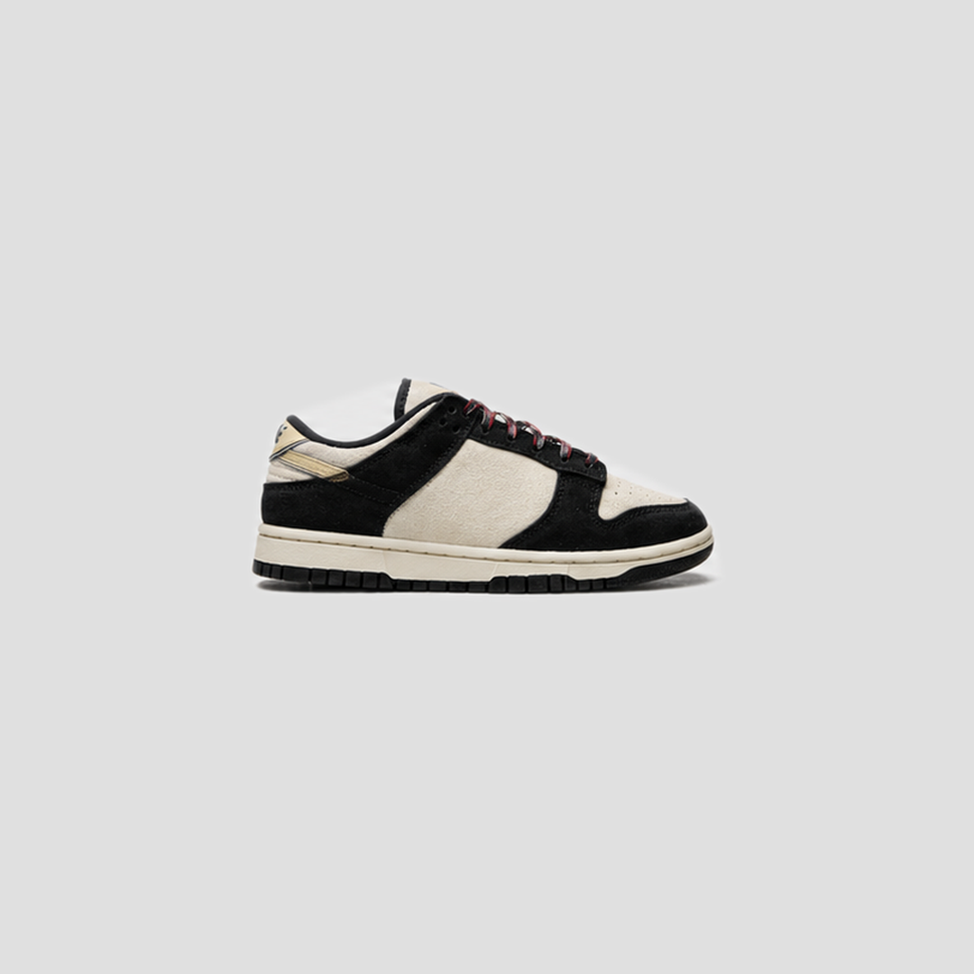 Shoes Dunk Low LX Black Suede Team