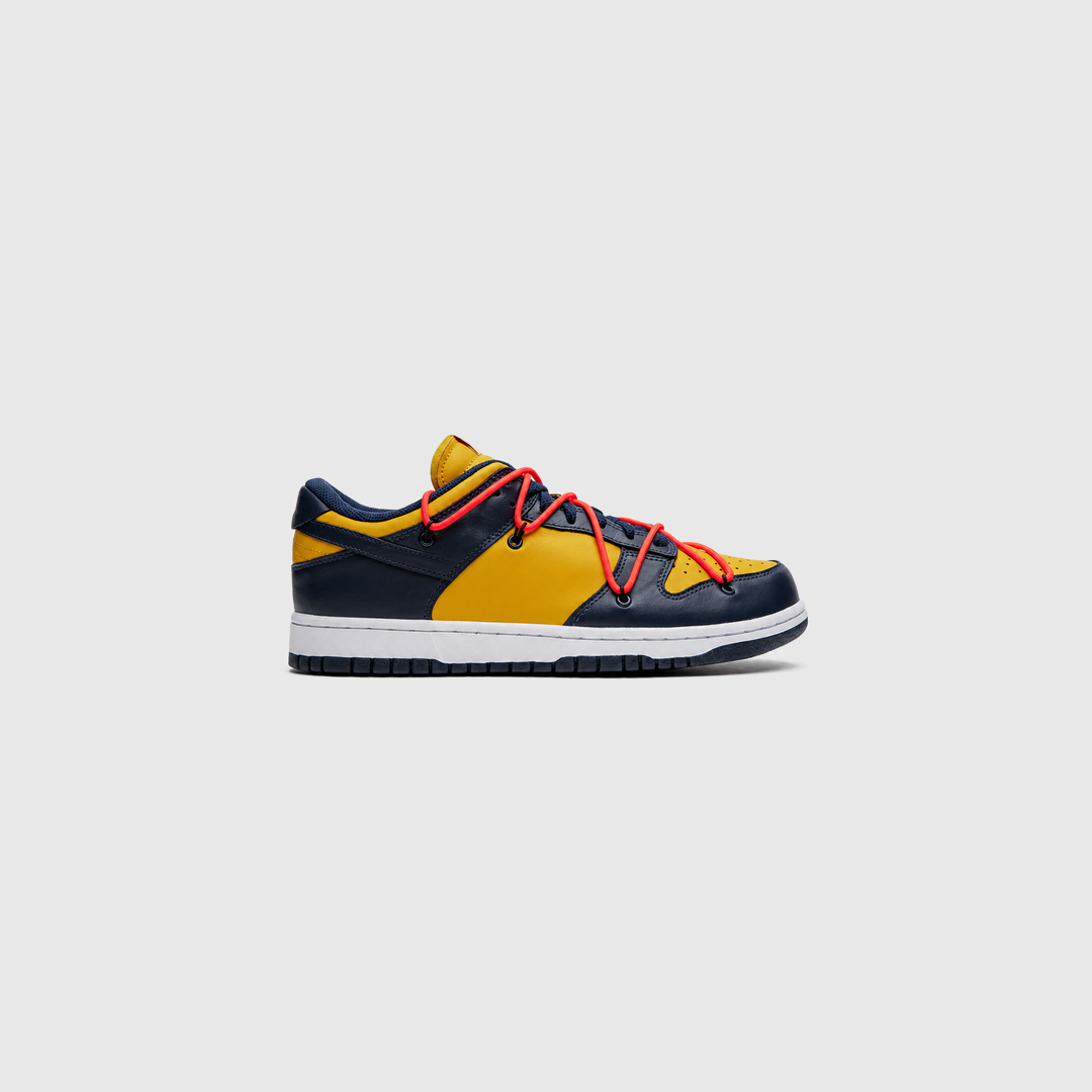 Shoes Dunk Low University Gold Mindnight Navy