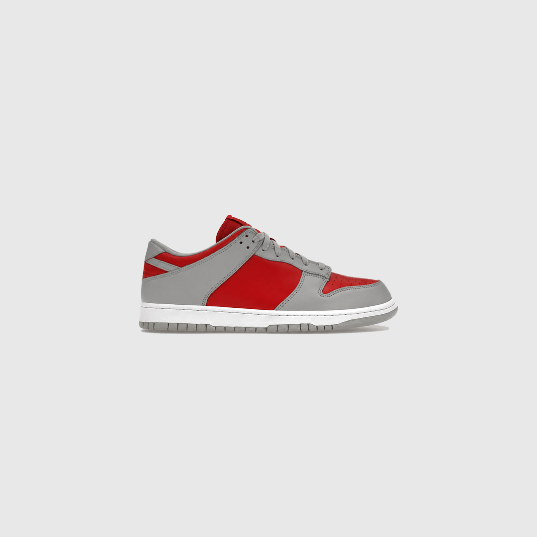 Shoes Dunk Low Varsity Red and Silver