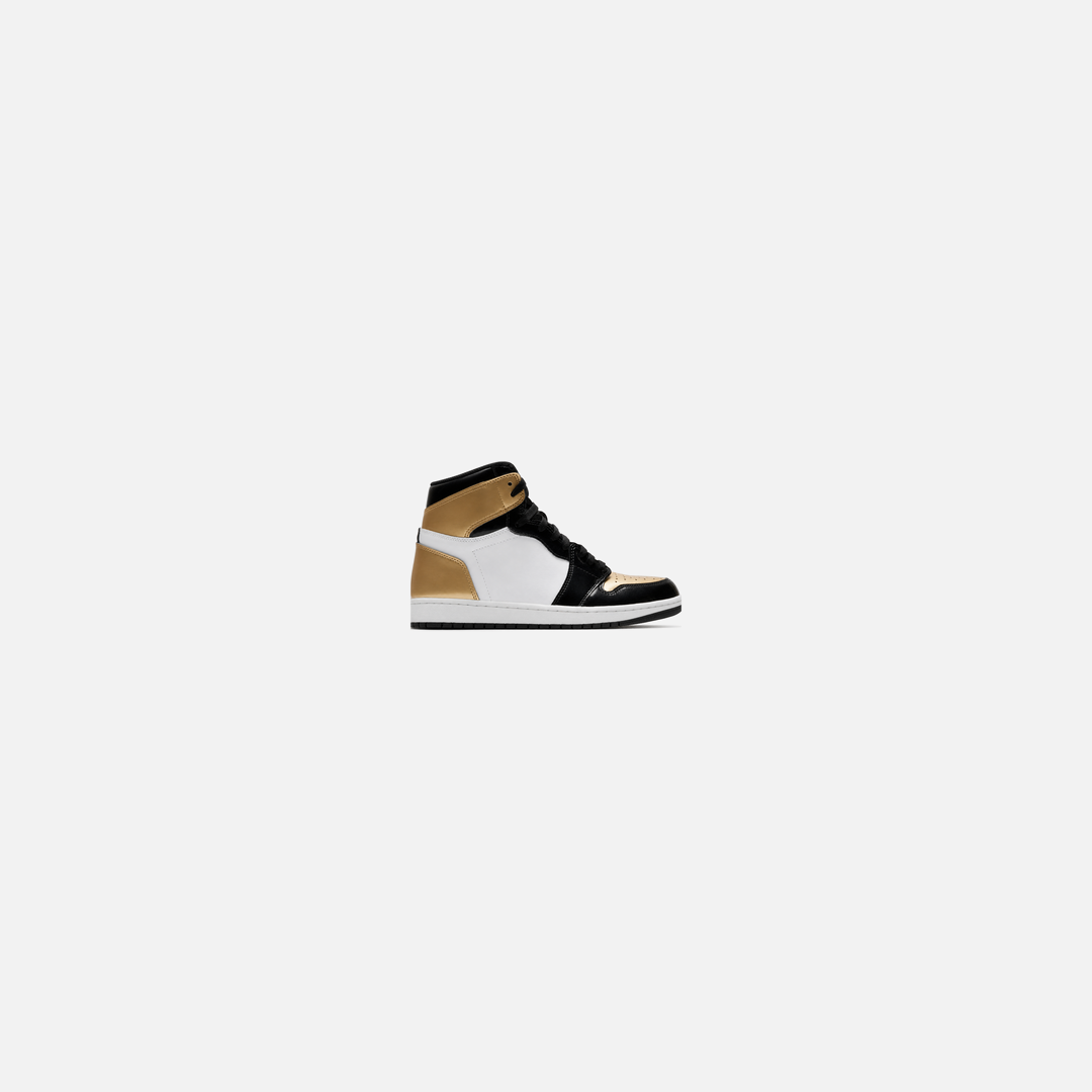 Shoes Preloved AJ1 Patent Gold Toe