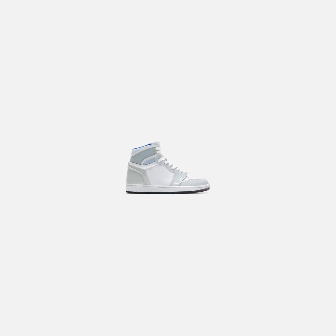 Shoes Preloved AJ1 Zoom White Racer Blue