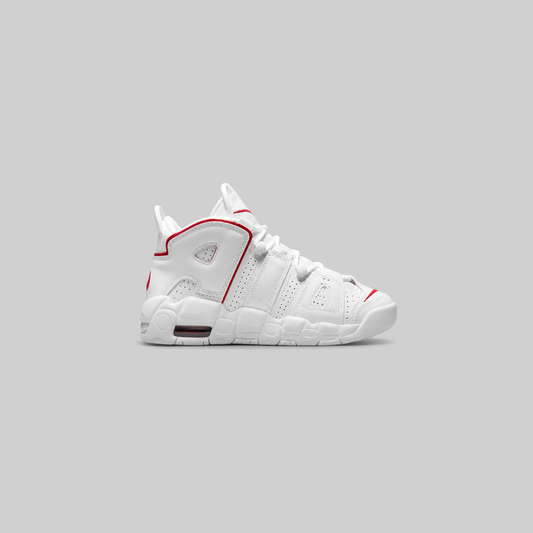 Shoes Uptempo White Varsity Red Outline