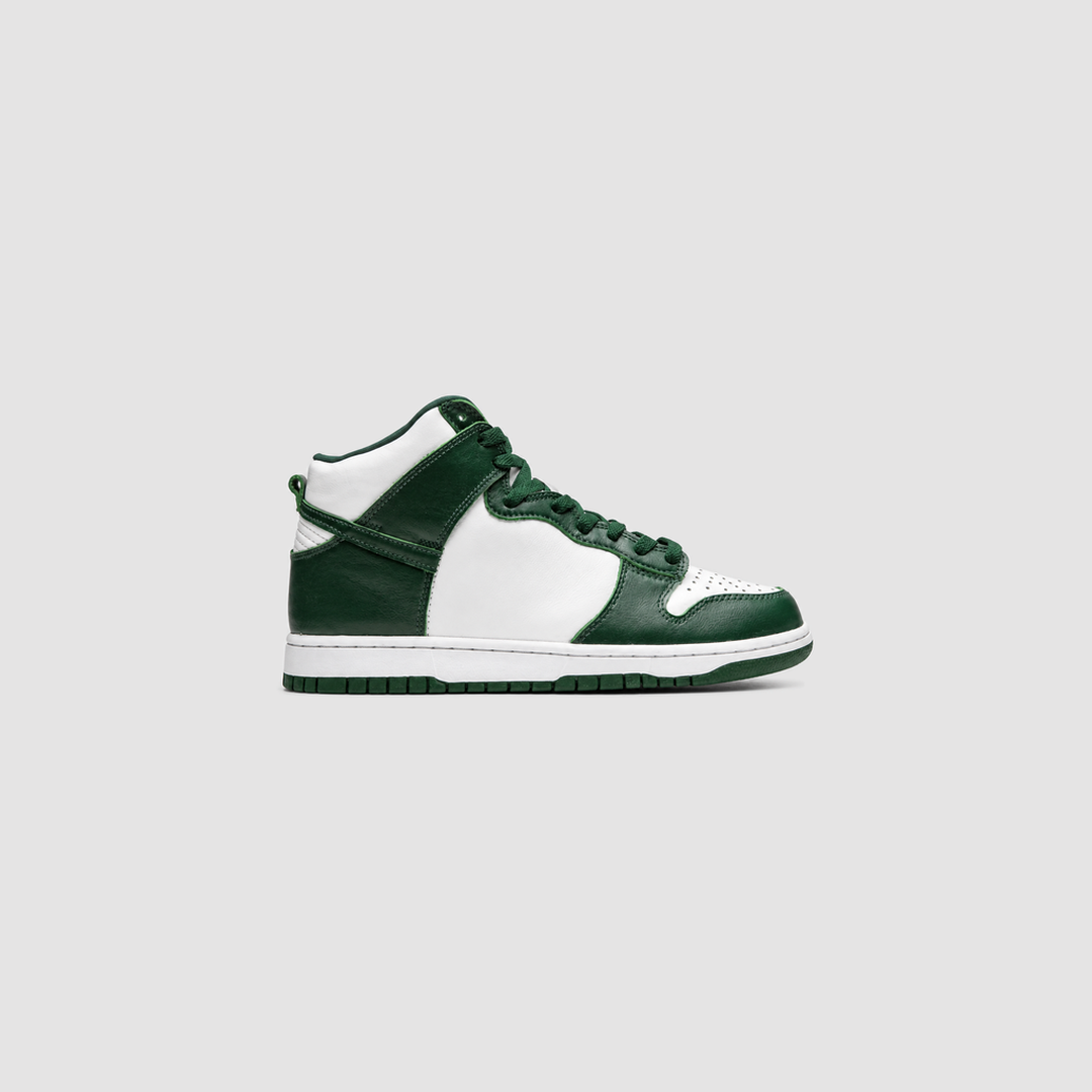 Shoes Dunk High Spartan Green