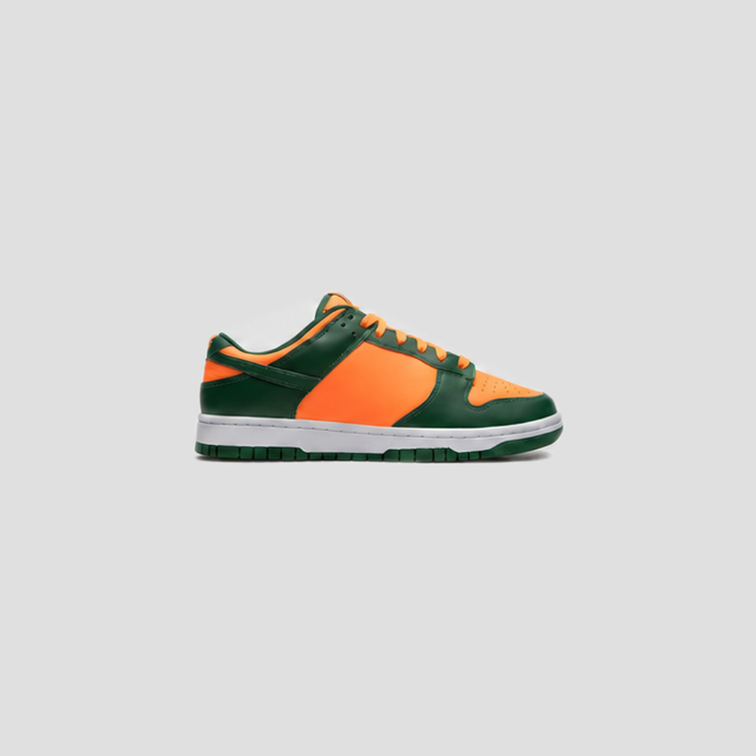 Shoes Dunk Low Miami Hurricanes