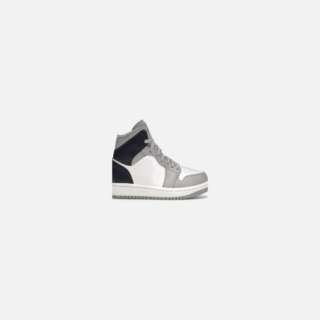Shoes Tênis AJ1 Mid Wolf Grey Midnight
